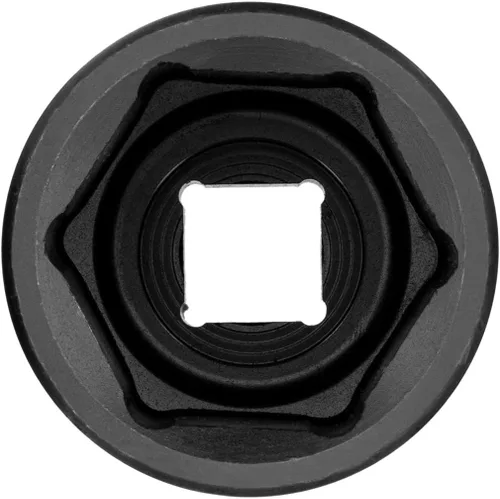 Miniatura 3 de Jetech Llave de vaso de impacto profundo de 3/4 pulgadas con diseño de 6 puntas, de 46 mm, de aleación de acero de cromo molibdeno tratada