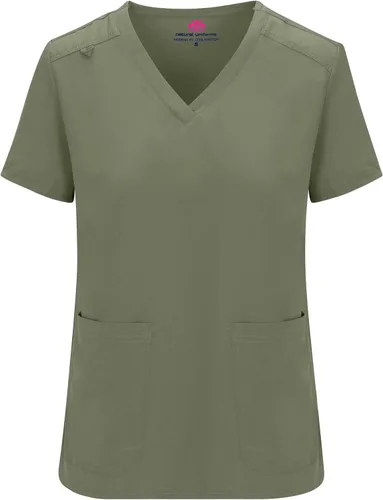 Miniatura 4 de Natural Uniforms Conjunto deportivo elástico esencial para mujer