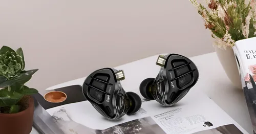 Miniatura 4 de KZ ZAR - Auriculares intrauditivos para monitor intrauditivo, 1DD+7BA, tecnología híbrida, controlador, auriculares con cable chapado en plata
