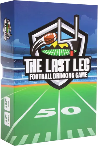Beer Pressure The Last Leg - Juego de beber de fútbol americano en vivo. Perfecto para días de juego, tailgates, fiestas y juegos previos.