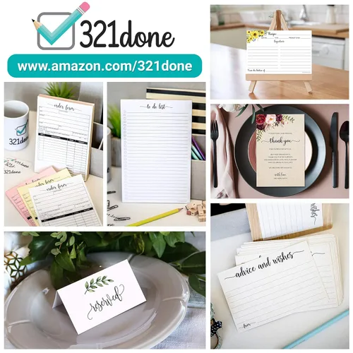 Miniatura 5 de 321Done Libros para tarjetas de bebé, fabricadas en Estados Unidos, 3.5 x 2, blanco, inserto de baby shower para invitaciones, tamaño de tarjeta