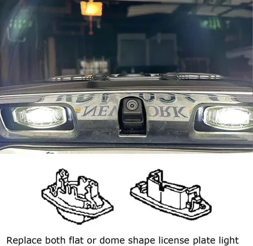 Miniatura 3 de iJDMTOY Kit de Luces LED Súper Brillantes Azul Hielo Aqua Completo para Placa de Matrícula Compatible con Acura MDX RL TL TSX ILX Honda Civic Accord