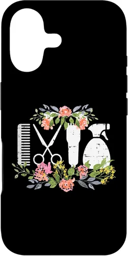 Miniatura 32 de Funda de regalo para iPhone 13 Pro Max Hair Styling Tool Flower Hairdresser Hairstylist Barber Gift Case