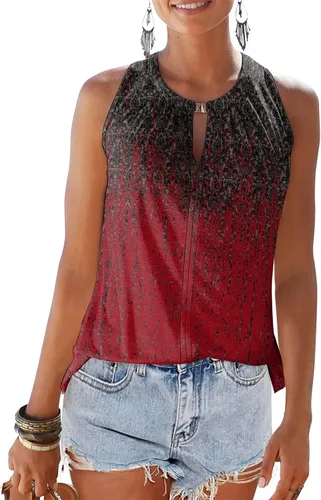 Miniatura 2 de SAUKOLE Women's Casual Tank Top