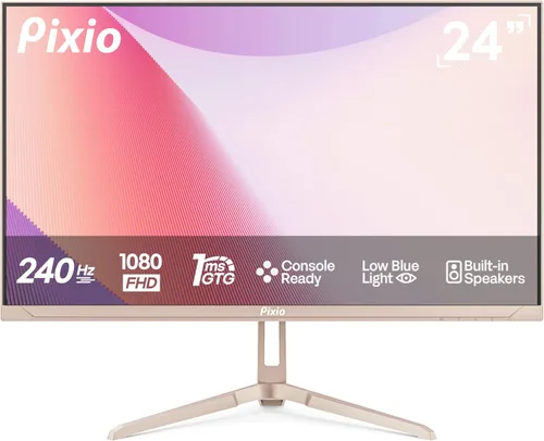 Miniatura 23 de Pixio PX246 Wave Beige 24 pulgadas 120Hz Frecuencia de Actualización Resolución FHD 1080p Panel IPS 4ms GTG Tiempo de Respuesta Monitor