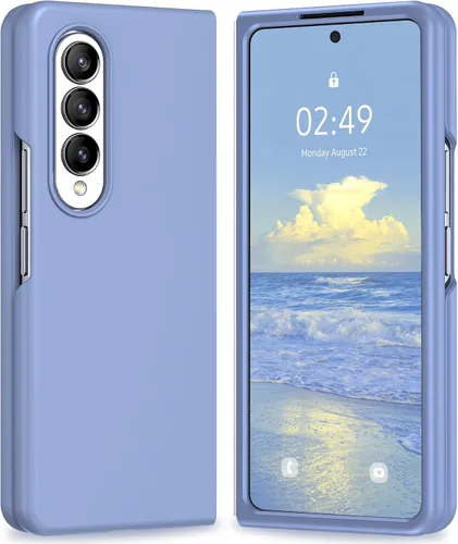 Miniatura 10 de Funda para Samsung Galaxy Z Fold 4, funda de silicona para Galaxy Z Fold 4 de silicona suave líquida Slim Fit a prueba de golpes Funda protectora