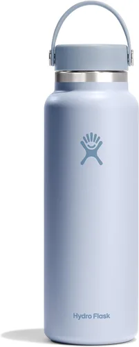 Miniatura 91 de Hydro Flask - Botella de agua de acero inoxidable aislada - Boca ancha con tapa flexible, sin derrame, a prueba de fugas y recargable de 40 oz Negro