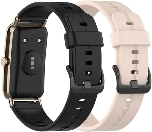 Miniatura 16 de Senter Bandas de silicona suave de 0.630 in para Huawei Watch Fit Mini Smart Watch