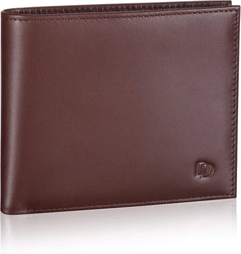 Miniatura 47 de HISCOW Billeteras plegables de cuero de grano completo para hombres, billetera minimalista delgada para hombre, regalos para papá, cumpleaños, día