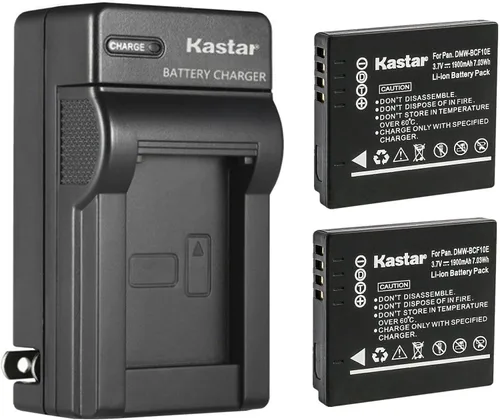 Miniatura 5 de Kastar Cargador de batería de pared de CA para cámaras Panasonic Lumix DMC-FH1, Lumix DMC-FH20, Lumix DMC-FH22, Lumix DMC-FH3, Lumix DMC-FP8, Lumix