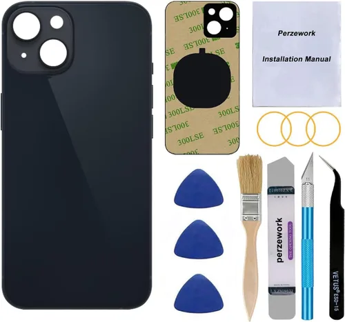 Miniatura 11 de Reemplazo de vidrio trasero OEM para iPhone 14 6.1 pulgadas con kit de herramientas de reparación (azul)