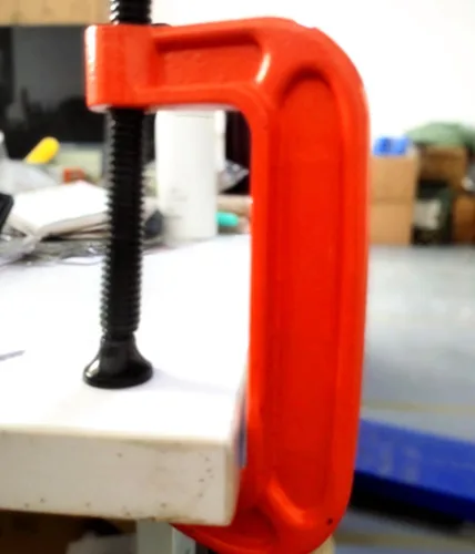 Miniatura 4 de Juego de abrazaderas en C de 4 pulgadas, abrazadera en C de acero resistente de alta resistencia para carpintería, soldadura y construcción (2