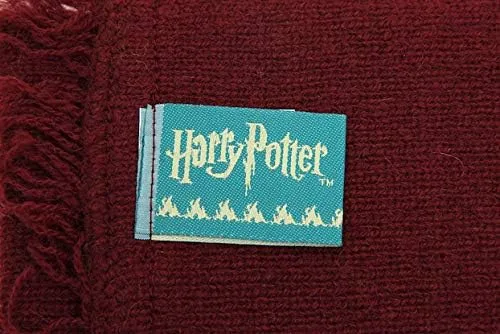 Miniatura 5 de Bufanda de lujo de casa, Harry Potter, talla única , Granate y dorado