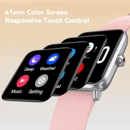 Miniatura 7 de DAVIKO Reloj podómetro, apto para personas mayores, no requiere aplicación/teléfono, reloj de seguimiento de actividad física impermeable con Rosa