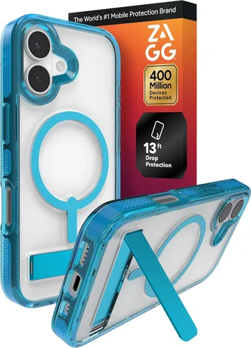 Miniatura 68 de ZAGG Santa Cruz Snap - Funda con función atril para iPhone 16 Pro Max, compatible con MagSafe, protección contra caídas de grado militar de 13 pies