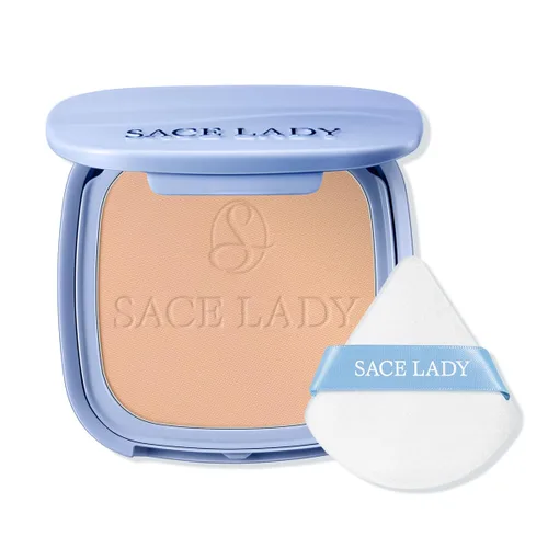 Miniatura 14 de SACE LADY Polvo Facial Impermeable para Fijar Maquillaje, Polvo Compacto Prensado de Control de Grasa para Mujeres, Difuminador de Poros Mate