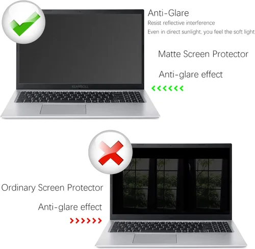 Miniatura 4 de KEANBOLL Paquete de 3 protectores de pantalla antirreflejos para HP Pavilion 14, ChromeBook 14, Stream 14, Lenovo Flex 14, Dell Insprion 14, Acer