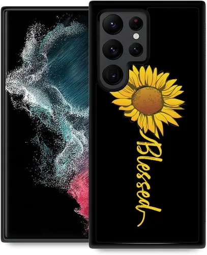 Miniatura 18 de ZHEGAILIAN Funda compatible con Samsung Galaxy S22 Ultra, antideslizante, de poliuretano termoplástico suave, a prueba de golpes, compatible
