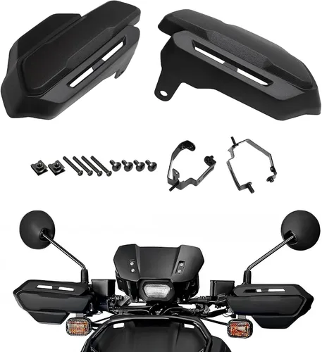 Miniatura 10 de Mokuo Fundas para empuñaduras de motocicleta para Yamaha Zuma 125 Light 2022 2023