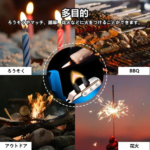 Miniatura 4 de GADATOP Encendedor de Plasma de Arco de Llama, Encendedores Eléctricos, Encendedores Eléctricos Recargables USB a Prueba de Viento Impermeables