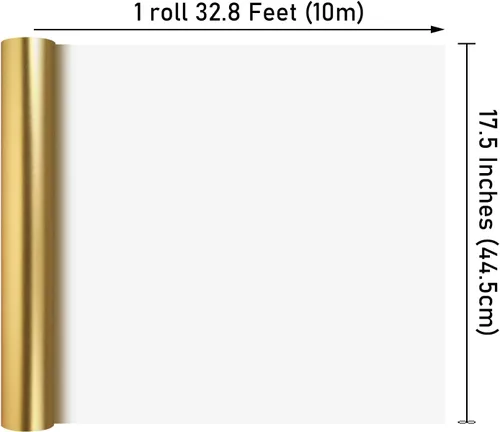 Miniatura 2 de NESCCI Papel de regalo dorado de metal mate, papel de color sólido, papel de regalo perfecto para bodas, día de San Valentín, cumpleaños, Navidad