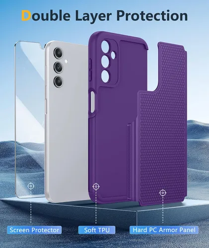 Miniatura 522 de FNTCASE Funda para iPhone 17 Pro: Fundas delgadas translúcidas de color azul claro compatibles con MagSafe, protección completa de la cámara