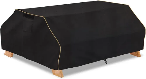 Miniatura 9 de Bitubi Funda para Mesa de Patio Rectangular/Ovalada de 60 Pulgadas, Funda para Mesa de Comedor Exterior Resistente e Impermeable para Invierno