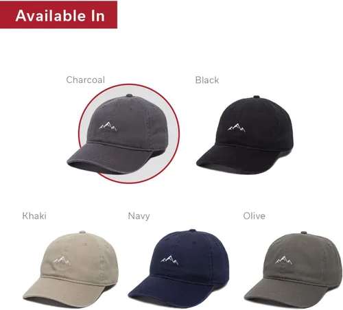Miniatura 8 de Outdoor Cap Sombrero de papá de montaña - Gorra de algodón suave sin estructura
