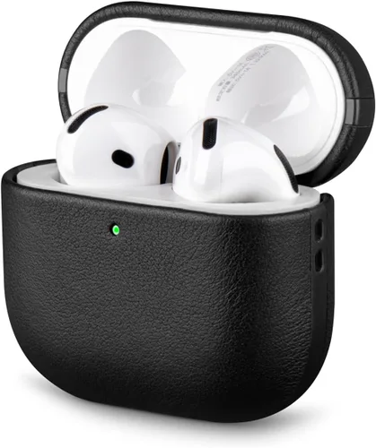 Miniatura 22 de Funda de cuero Lopie para AirPods de 4ª Generación - Funda para AirPods 4 hecha a mano - Hecha de cuero real - Cubierta protectora de carcasa dura