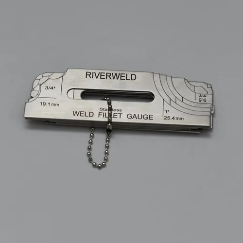 Miniatura 36 de RIVERWELD Juego de Calibradores de Soldadura de Filete de 7 Piezas Calibrador MG-11 Rl Calibradores de Profundidad Prueba de Inspección de Soldadura