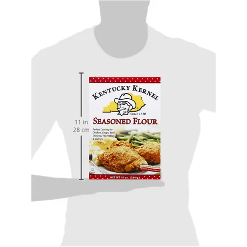 Miniatura 9 de Kentucky Kernel - Mezcla de harina sazonada a granel de 10 onzas (paquete de 4), 40 onzas en total, pollo, chuletas, carne de res, mariscos