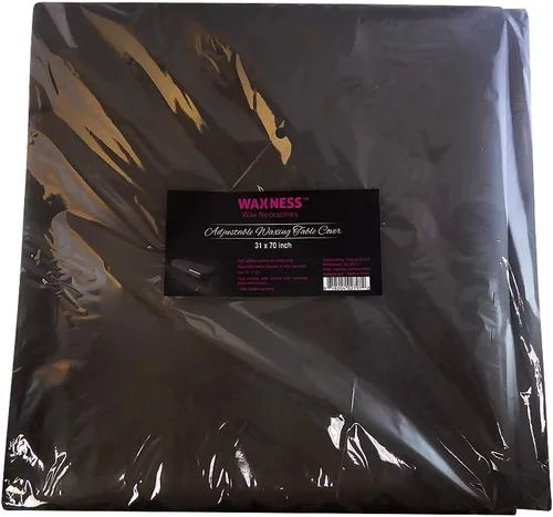 Miniatura 8 de Waxness - Funda de cama ajustable para mesa de encerado, 31 x 70 pulgadas, color gris