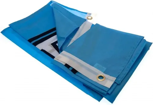 Miniatura 3 de Bandera de fútbol oficial del Manchester City FC, regalo de 5 x 3 pies