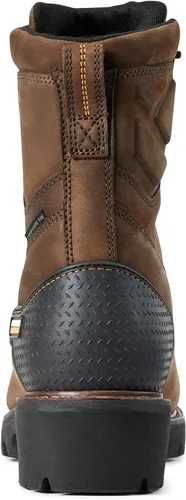 Miniatura 5 de Ariat Powerline - Botas de trabajo H2O de 8 pulgadas con punta compuesta para hombre