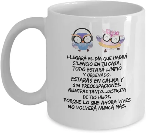 Regalo para mamá y papa | Taza de café para hijo oh hija | Regalo para navidad, graduados, profesionales y estudiantes | Vaso con afirmaciones