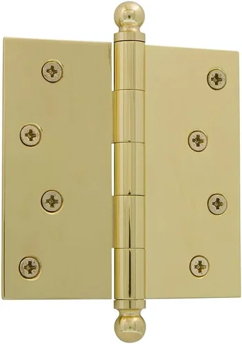 Miniatura 66 de Grandeur Hardware 824304 Bisagra residencial con punta de bellota de 3.5 pulgadas con esquinas de radio de 5/8 pulgadas en peltre antiguo