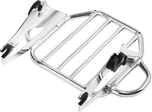 Miniatura 7 de TCT-MOTORPARTS 2 Up Tour Pack Rack de equipaje de montaje para Harley Touring Road King Street Glide 2009-2025 CVO Limited FLHTKSE Cromado