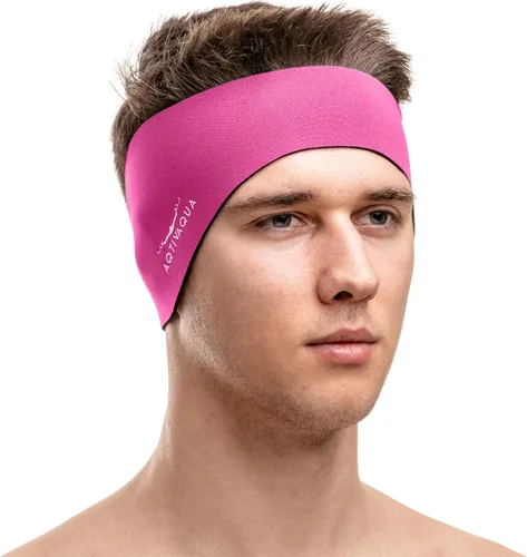 Miniatura 7 de AqtivAqua Diadema de Natación Banda para los Oídos Protección Cubierta Diadema de Natación para Niños Adultos Hombres Mujeres Niños Pequeños Tapones