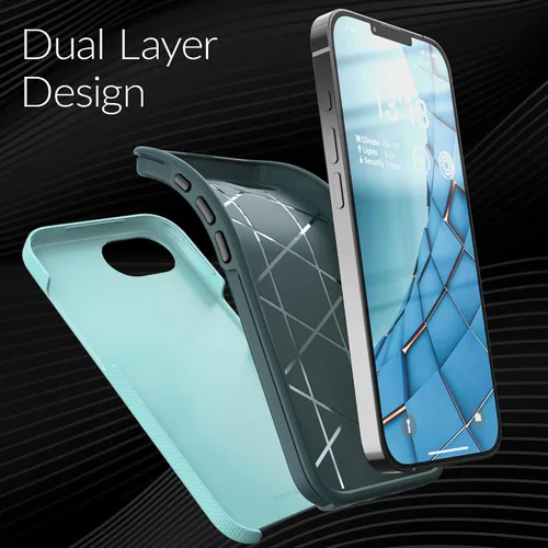 Miniatura 4 de Funda Crave Dual Guard compatible con iPhone 16e, funda de doble capa de protección contra golpes para iPhone 16e (6.1") - Aqua