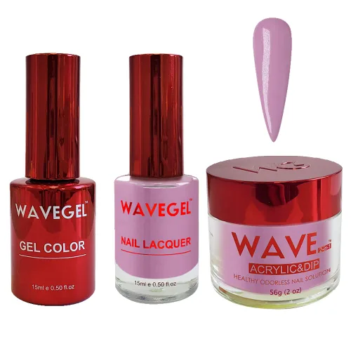 Miniatura 18 de WAVEGEL - Juego de gel de remojo, laca de uñas y polvo acrílico y polvo de inmersión a juego - Colección Queen - #015 Noble Men