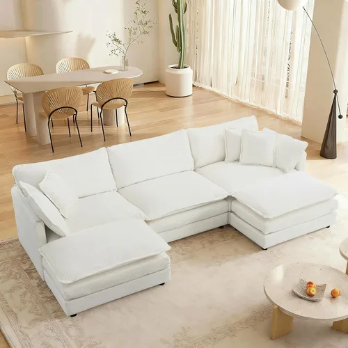 Miniatura 23 de SoarFlash Sofá modula, de felpilla, posición de en medio, beige