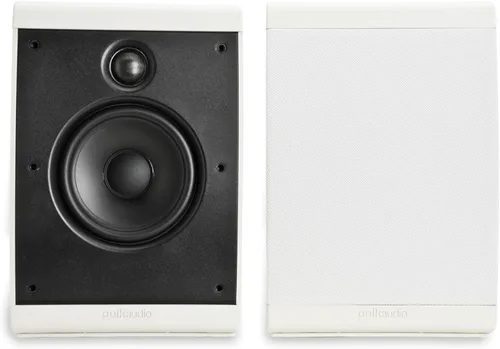 Miniatura 2 de Polk Audio OWM3 - Altavoces de pared y estantería El altavoz versátil de más alto rendimiento Rejillas pintables (par, blanco) y canal central