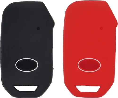 Miniatura 11 de LemSa 2 fundas de silicona para llavero inteligente, bolsa de entrada sin llave compatible con KIA 2021 2020 2019 Telluride Seltos Soul Forte GT EX