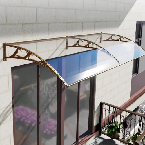 Toldo de ventana para puerta delantera, protección contra la lluvia UV, nieve, toldo de entrada, toldo de entrada para patio al aire libre, cubierta