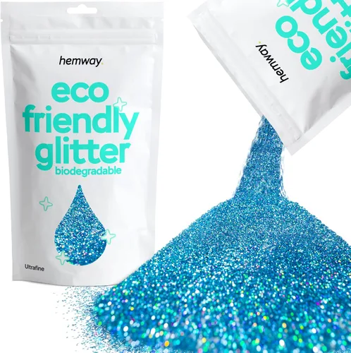Miniatura 10 de Purpurina biodegradable, holográfica plateada, 3.5 onzas, respetuosa con el medio ambiente, extra gruesa, bioecológica, vegana para festivales