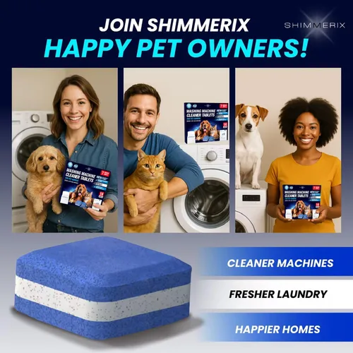 Miniatura 6 de Tabletas limpiadoras de lavadora para dueños de mascotas - Limpieza profunda de lavadora de carga frontal y superior - Seguro para tanque séptico