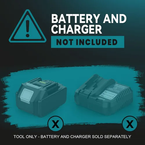 Miniatura 6 de DIYtoolifz Taladro Eléctrico Inalámbrico Compatible con Batería de 18V de Makita, Juego de Taladro Eléctrico Sin Escobillas de 1/2 Pulgadas, 440