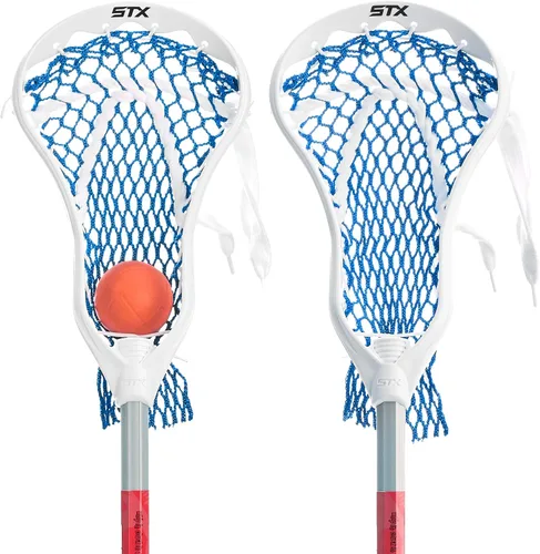 Miniatura 4 de STX FiddleSTX, juego de lacrosse miniatura, dos unidades con una pelota, 30 pulgadas