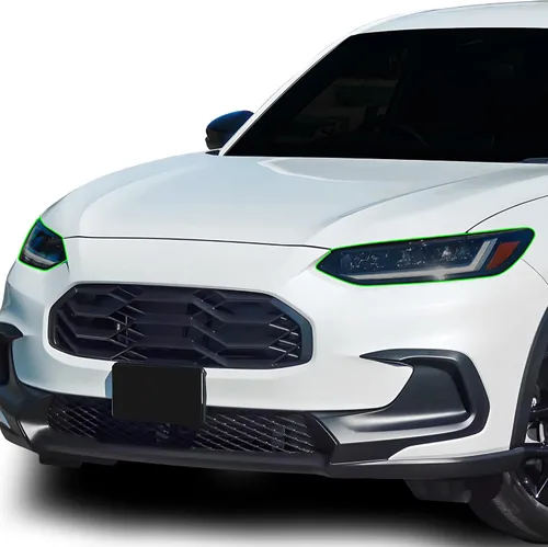 Miniatura 5 de BOGAR TECH DESIGNS Kit de película PPF de luz completa para faros delanteros compatible con Honda HR-V 2023-2025, sujetador transparente