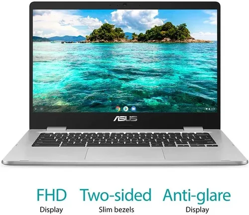 Miniatura 2 de ASUS ChromeBook/SILVER/14.0 FHD no táctil/N4020/4GB/Intel UMA/64GB/Chrome